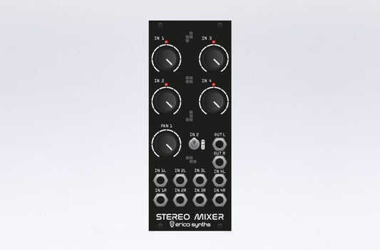 Erica Synths Drum Stereo Mixer - Store Demo