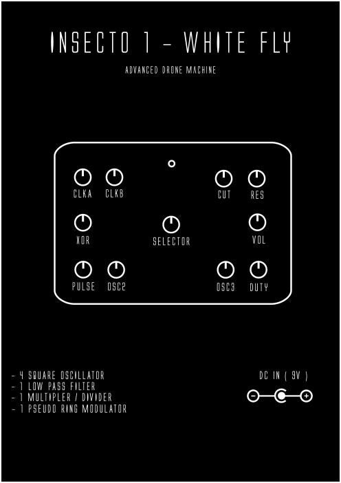 EXAGONAL ROOMS INSECTO # 1 - THE-WHITEFLY Pre-Order