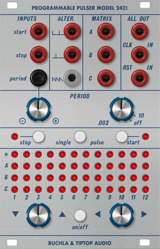 Buchla & Tiptop Audio Programmable Pulser Model 242t
