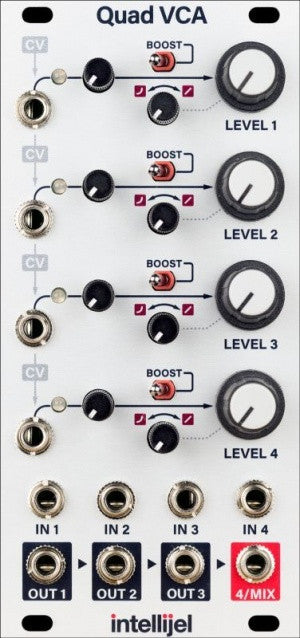 Intellijel Quad VCA Pre-Order