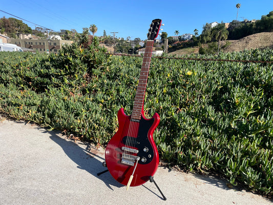 1965 Gibson melody Maker RARE “Ember Red”