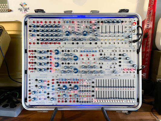 Buchla Tiptop 200t series with BPNYC ZERO Halliburton Eurorack Modular Travel Case 9U #4
