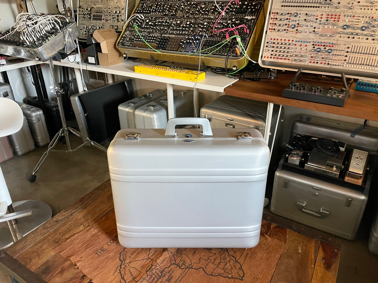 BPNYC ZERO Halliburton Eurorack Modular Travel Case NOS SILVER 96hp 9U