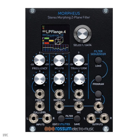 Rossum Morpheus - Stereo Morphing Z-Plane Filter Pre-Order