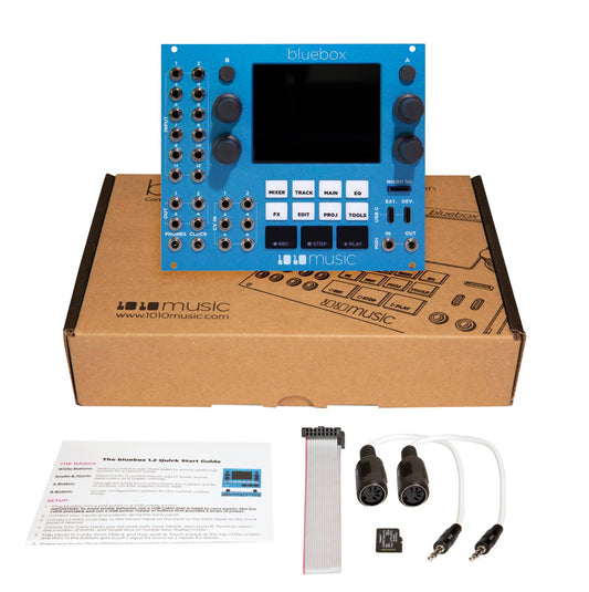 1010MUSIC Bluebox for Eurorack – Compact Digital Mixer/Recorder Pre-Order