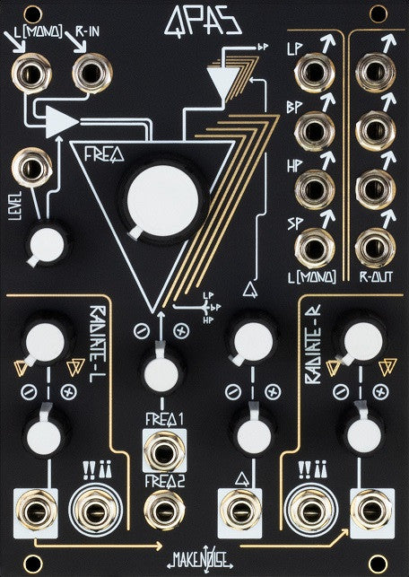 Make Noise QPAS -Quad Core Stereo Analog