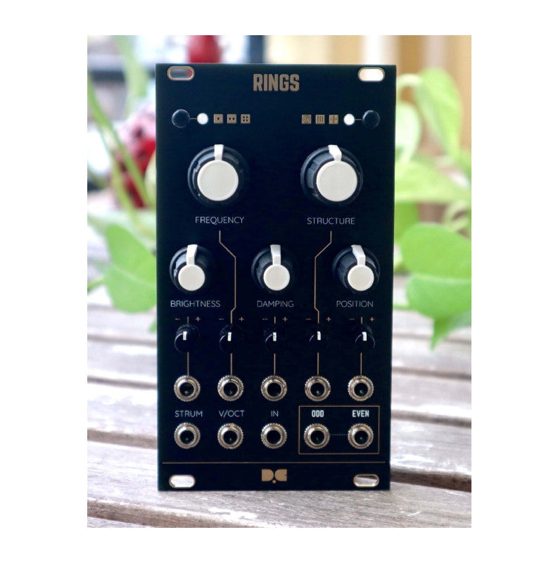 Dusty Clouds RINGS Alternative panel Matte Black / Gold