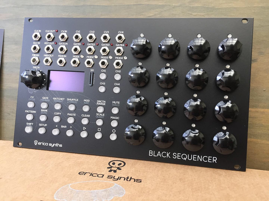 Erica Synths BLACK SEQUENCER  Finally here!!!