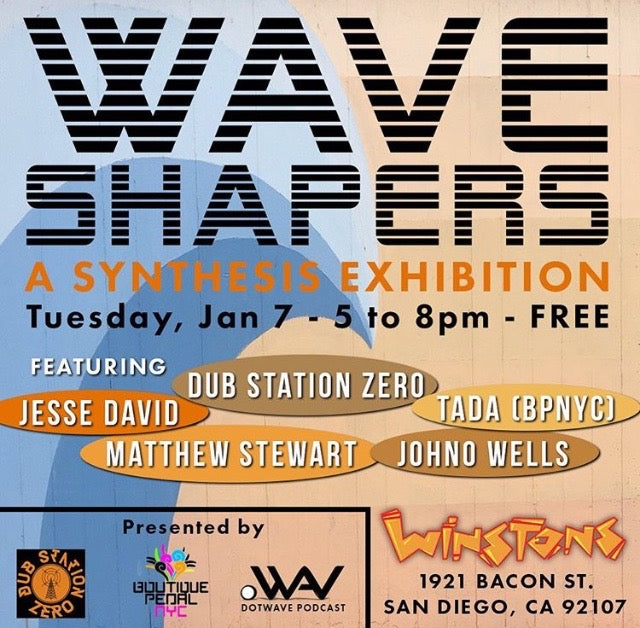 WAVE SHAPERS - A SYNTHESIS EXHIBITION!!!