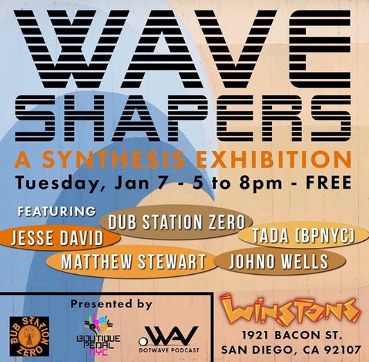 WAVE SHAPERS - A SYNTHESIS EXHIBITION!!!