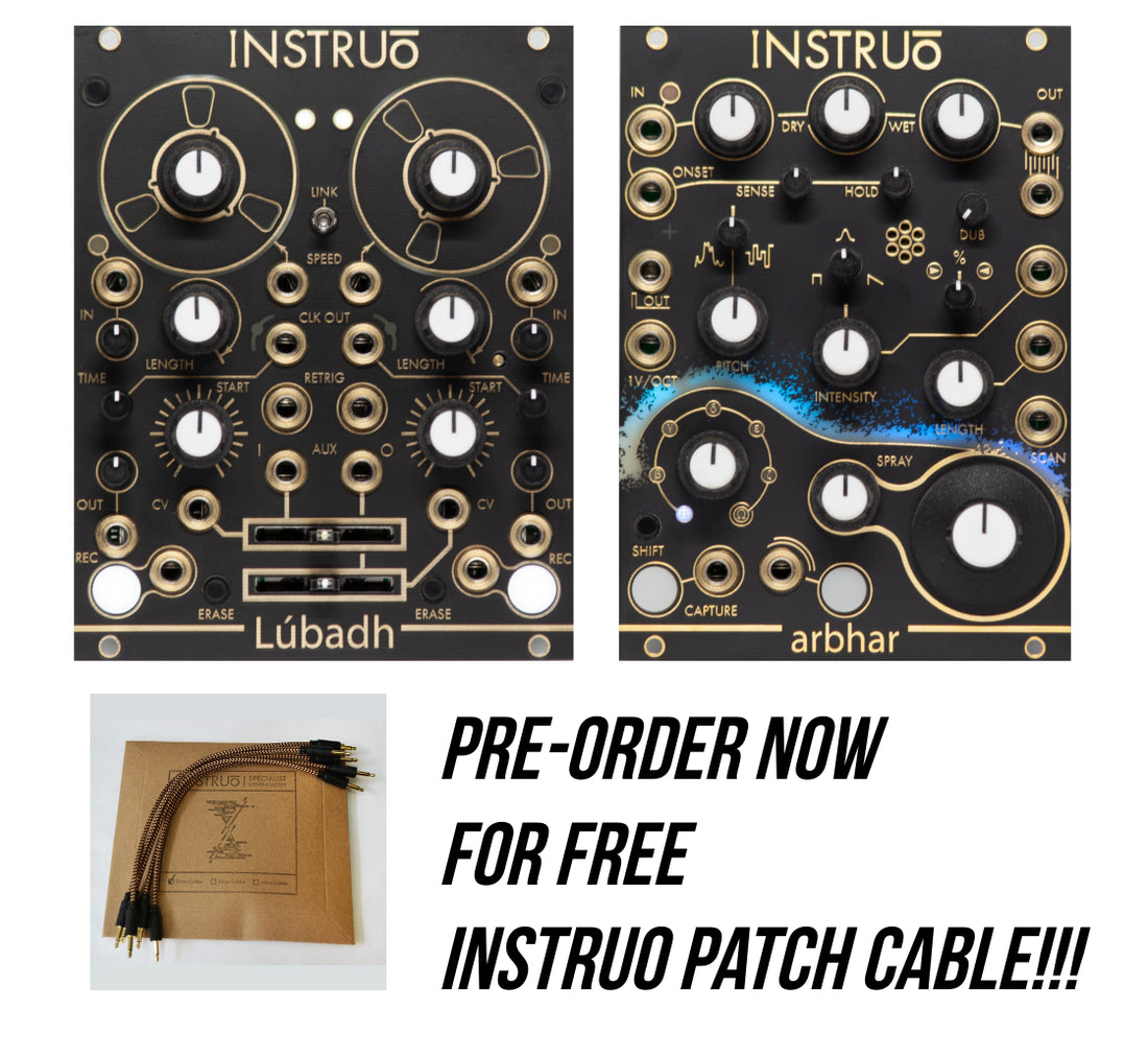 Instruō Lúbadh(Stereo Looper) & arbhar(Granular processor) are finally landing soon!!!