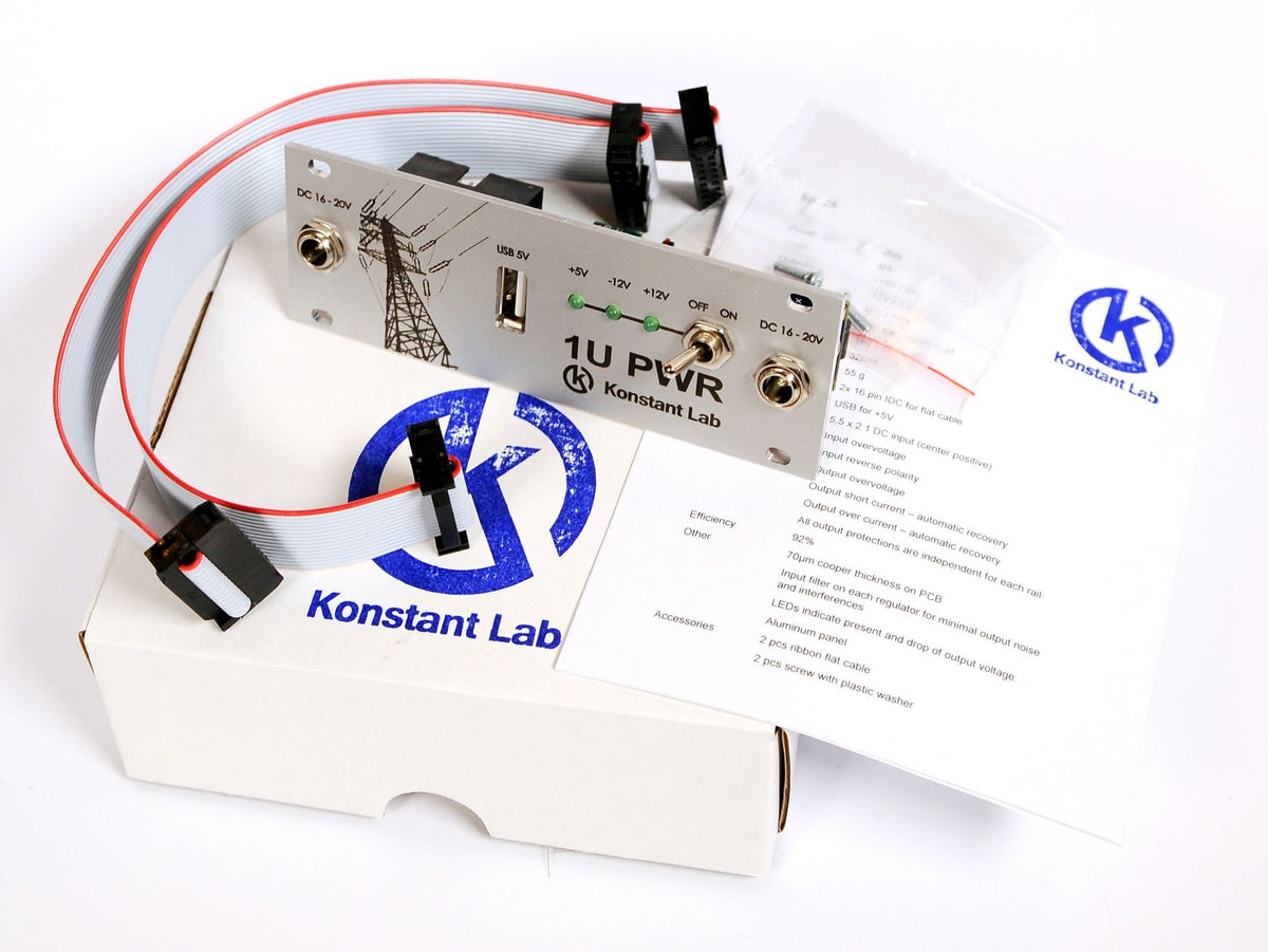 Konstant Lab 1UPWR – Power module for 1U row