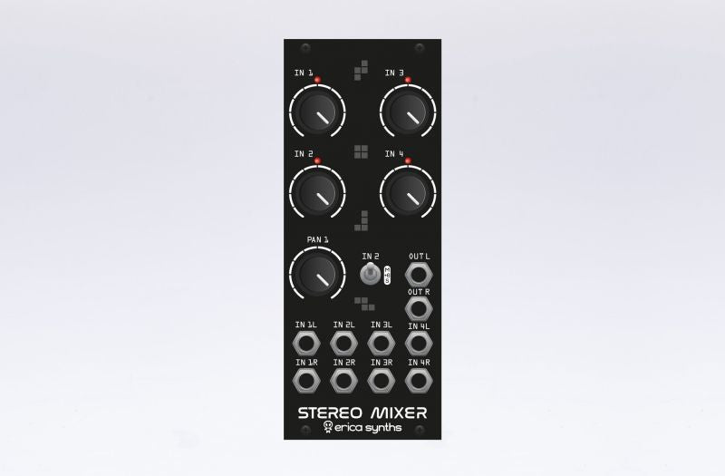 Erica Synths Drum Stereo Mixer - Store Demo