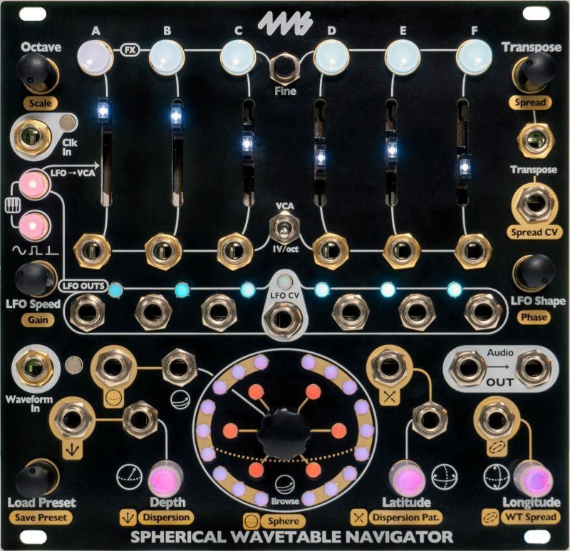 4MS Spherical Wavetable Navigator(SWN)