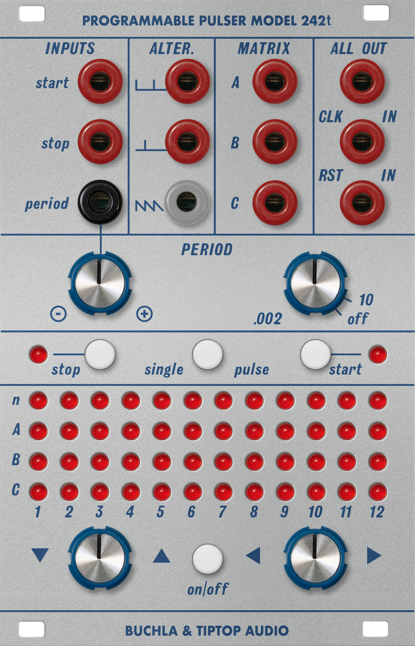 Buchla & Tiptop Audio Programmable Pulser Model 242t