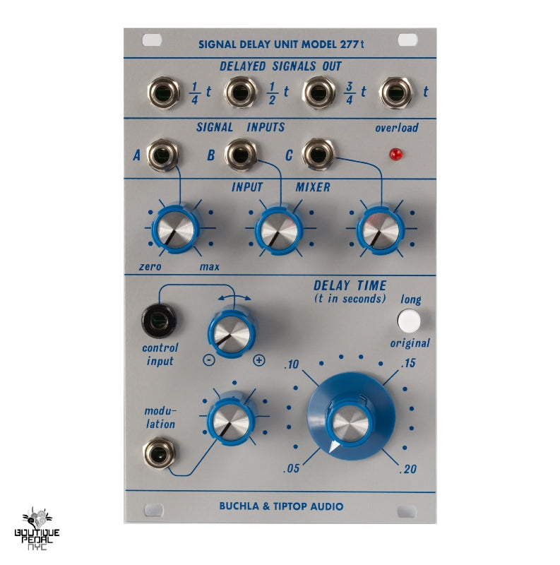 Buchla & Tiptop Audio SIGNAL DELAY UNIT MODEL 277t Pre-order