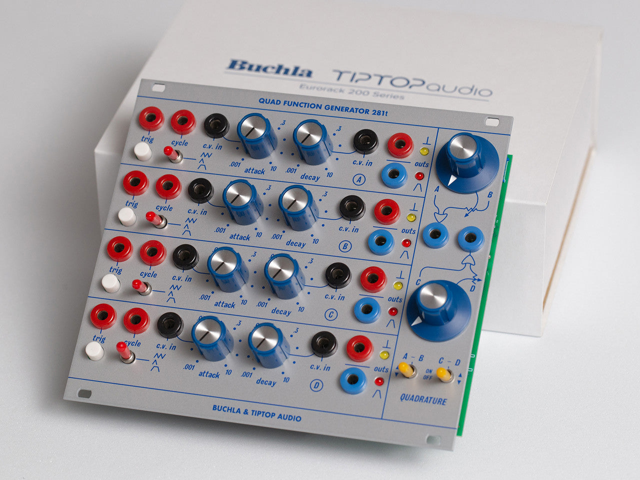 Buchla & Tiptop Audio Quad Function Generator 281t