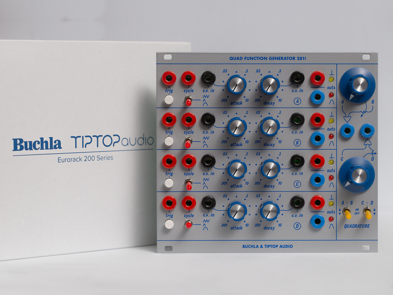 Buchla & Tiptop Audio Quad Function Generator 281t