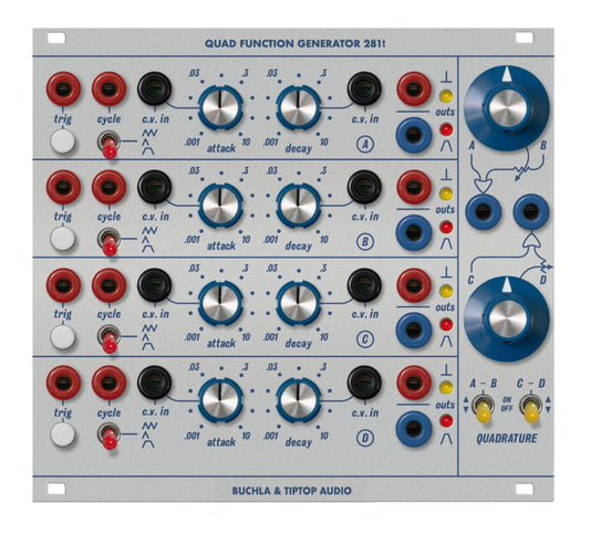 Buchla & Tiptop Audio Quad Function Generator 281t