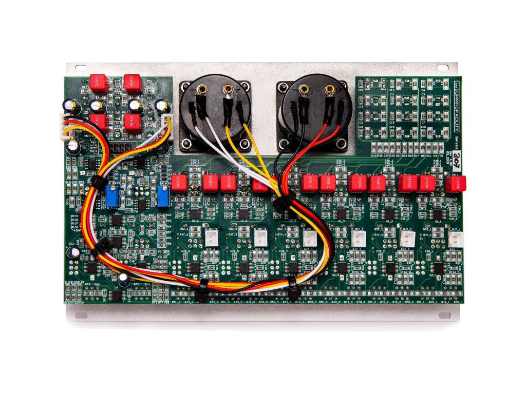Audio Gear Obsession SUMMINGFACILITY - 6 Channels 2 Buses Stereo Mixer