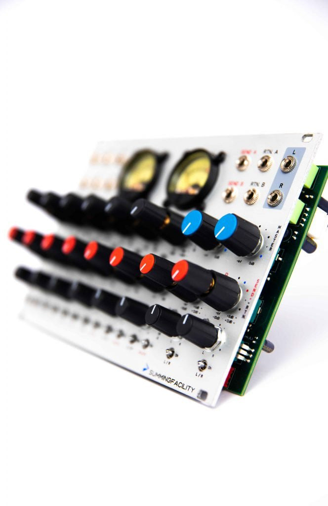 Audio Gear Obsession SUMMINGFACILITY - 6 Channels 2 Buses Stereo Mixer