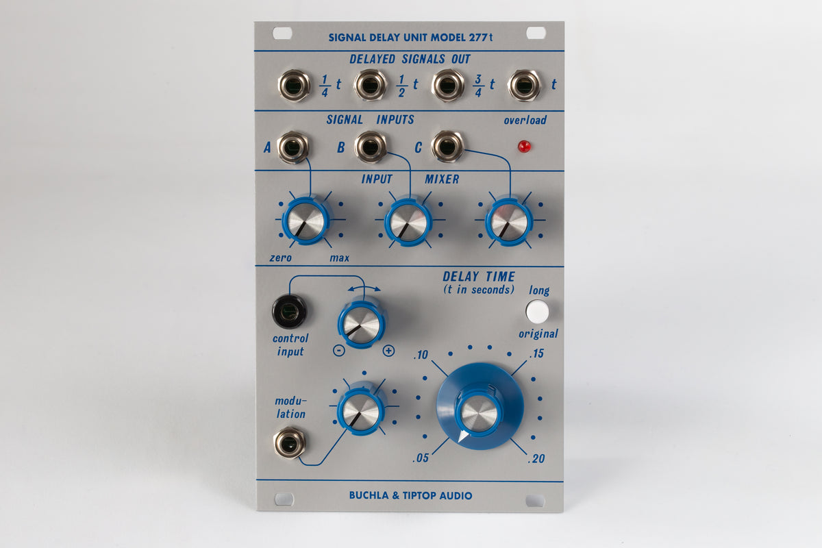 Buchla & Tiptop Audio SIGNAL DELAY UNIT MODEL 277t Pre-order