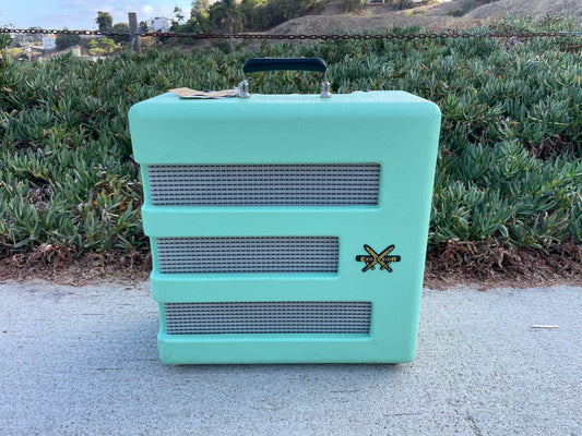 Fender Pawn Shop Excelsior Pro 13-Watt 1x15 Tube Guitar Combo Amp - Surf Green (Excellent Condition w/ Hangtag)