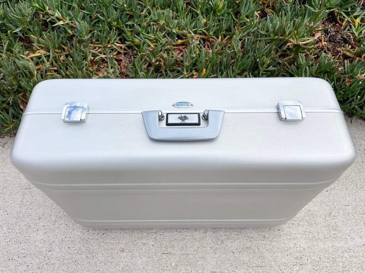 Buchla Tiptop 200t series with BPNYC ZERO Halliburton Eurorack Modular Travel Case SILVER 122hp 9U w/MARF