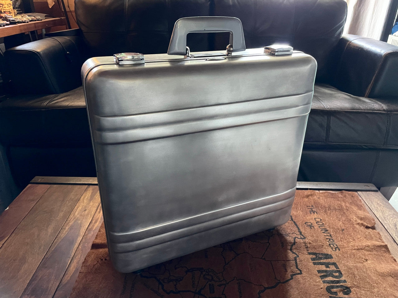 Buchla Tiptop 200t series with BPNYC ZERO Halliburton Eurorack Modular Travel Case 82hp 9U Streamlined