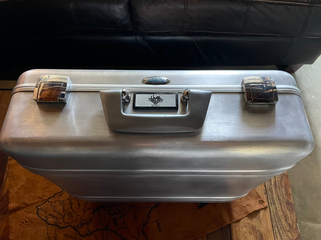 Buchla Tiptop 200t series with BPNYC ZERO Halliburton Eurorack Modular Travel Case 82hp 9U Streamlined