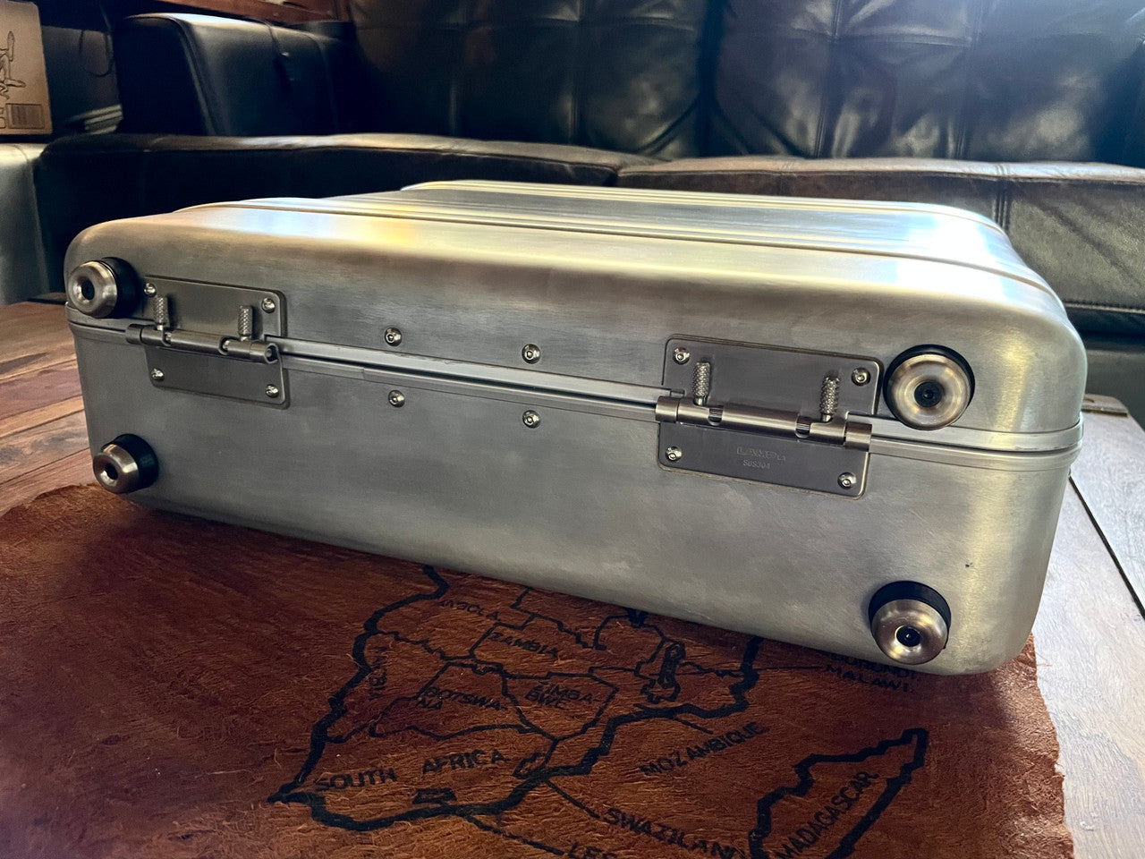Buchla Tiptop 200t series with BPNYC ZERO Halliburton Eurorack Modular Travel Case 82hp 9U Streamlined