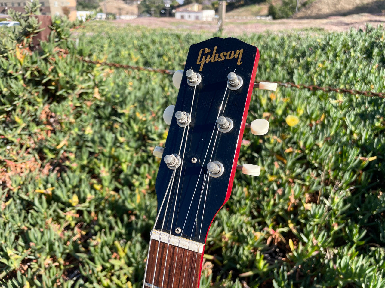 1965 Gibson melody Maker RARE “Ember Red”