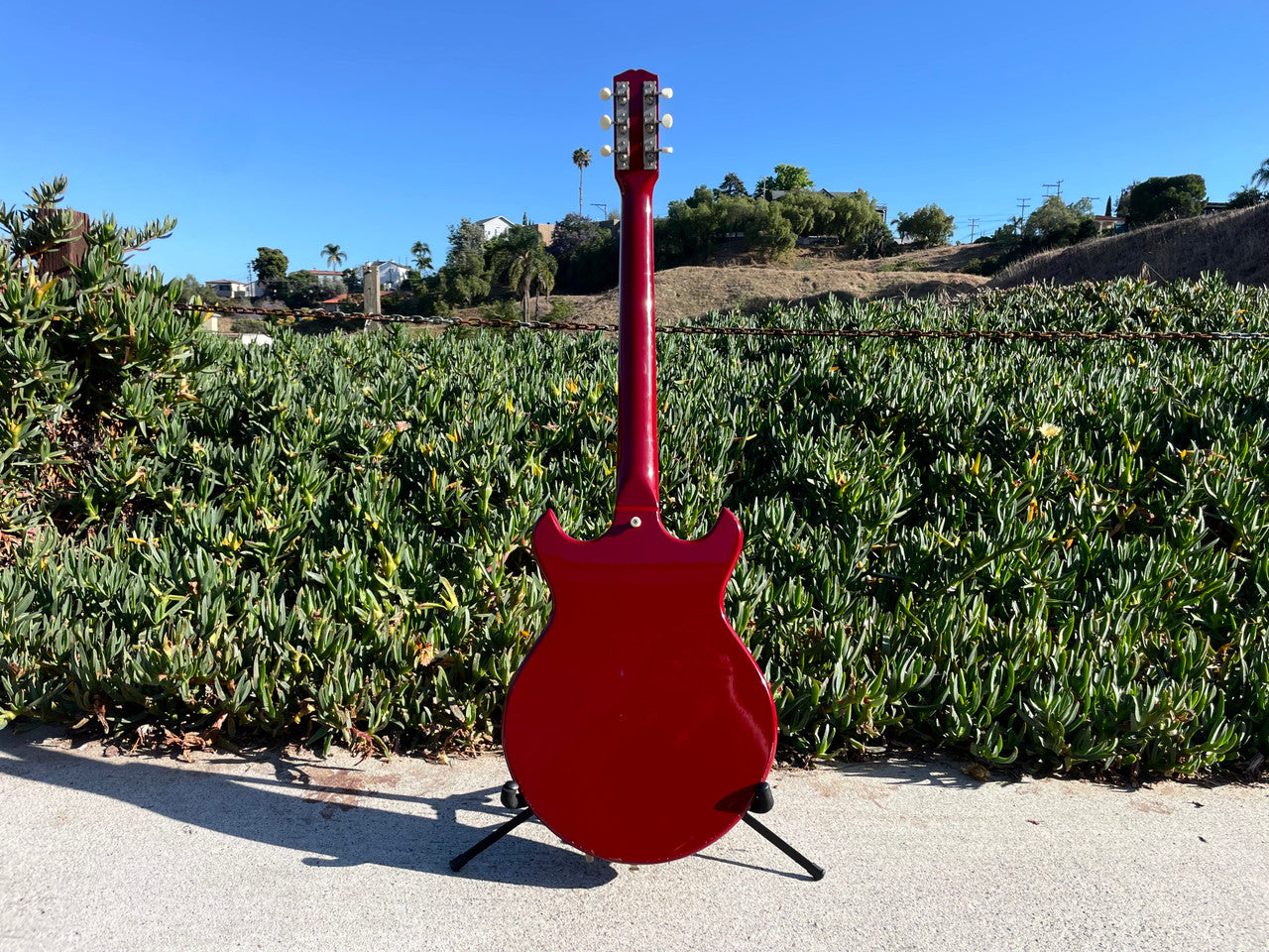 1965 Gibson melody Maker RARE “Ember Red”
