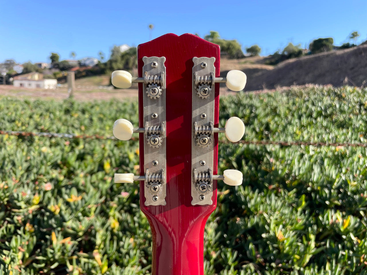 1965 Gibson melody Maker RARE “Ember Red”
