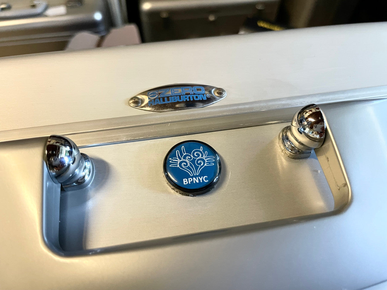 Buchla Tiptop 200t series with BPNYC ZERO Halliburton Eurorack Modular Travel Case 9U #4