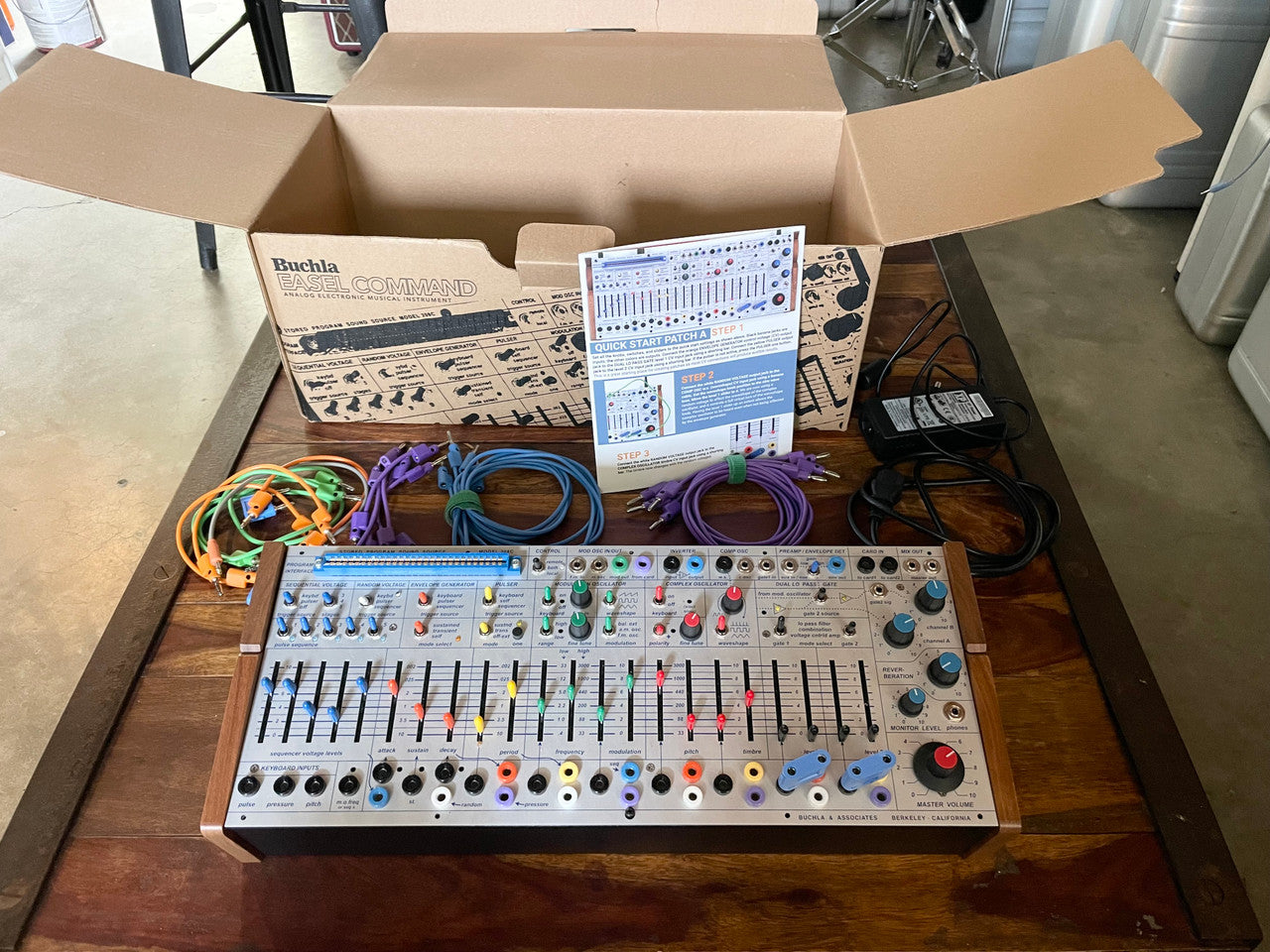 Buchla EASEL COMMAND (208C with case & MIDI) – BPNYC