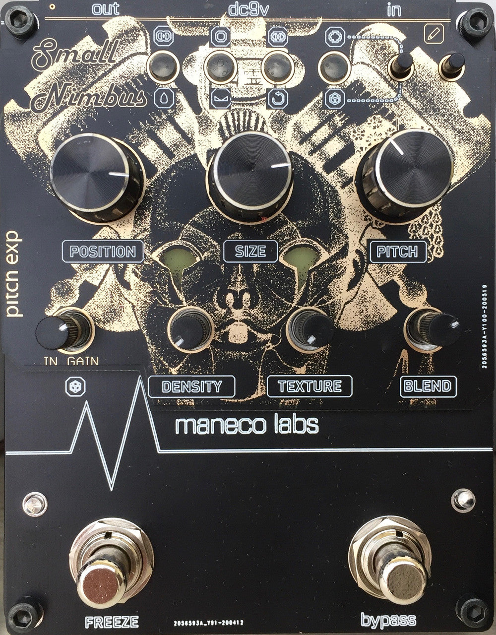Maneco Labs Small Nimbus - Mutable Instruments Cloud Pedal