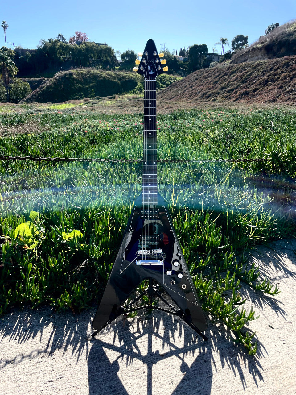 Gibson Flying V ’67 Reissue BLACK ON BLACK