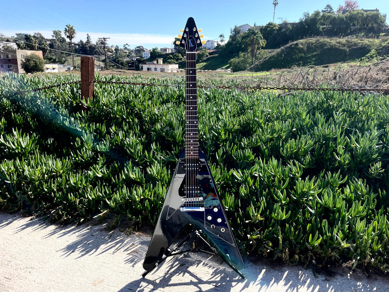 Gibson Flying V ’67 Reissue BLACK ON BLACK
