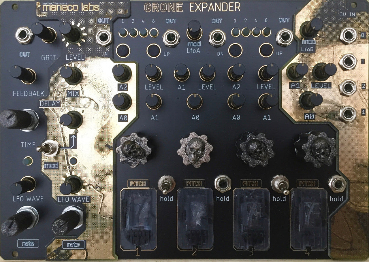 Maneco Labs GRONE dark drone machine EXPANDER (eurorack)