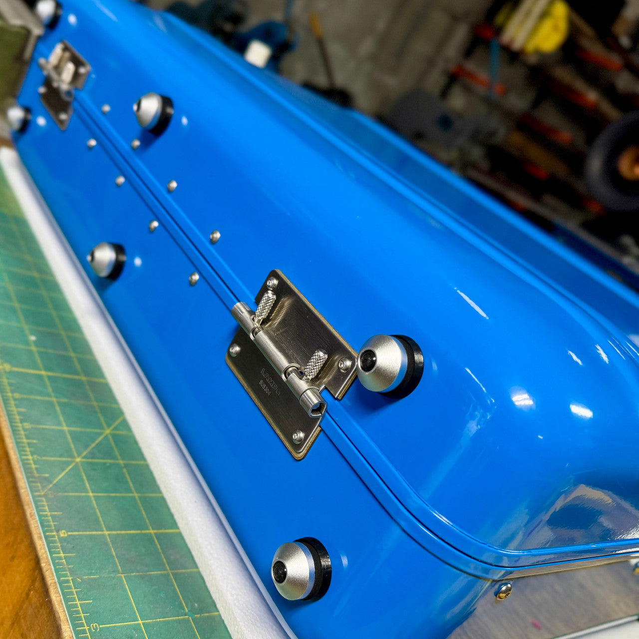 BPNYC ZERO Centurion Elite Eurorack Modular Travel Case 9U 336HP BLUE