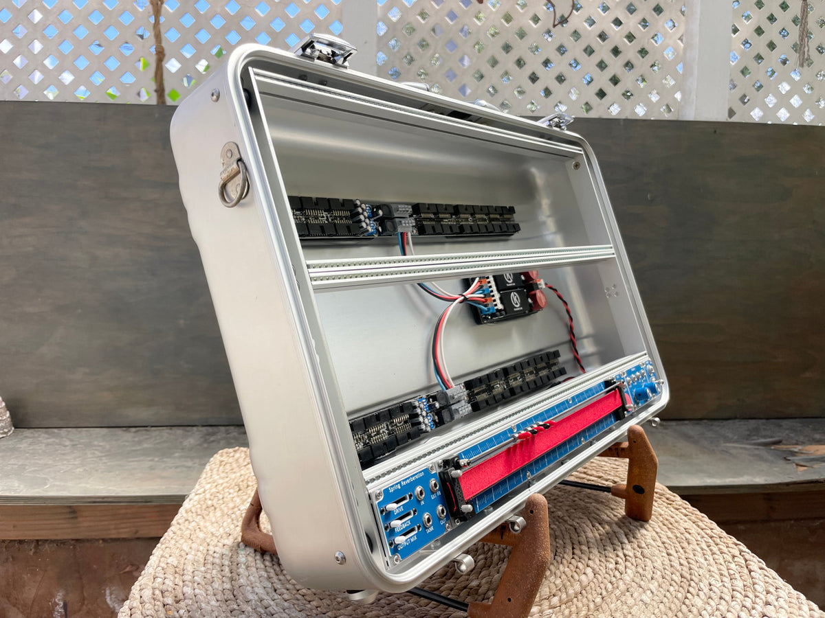 BPNYC ZERO Halliburton Eurorack Modular Travel Case w/Pulp Logic 1U Pre-Order