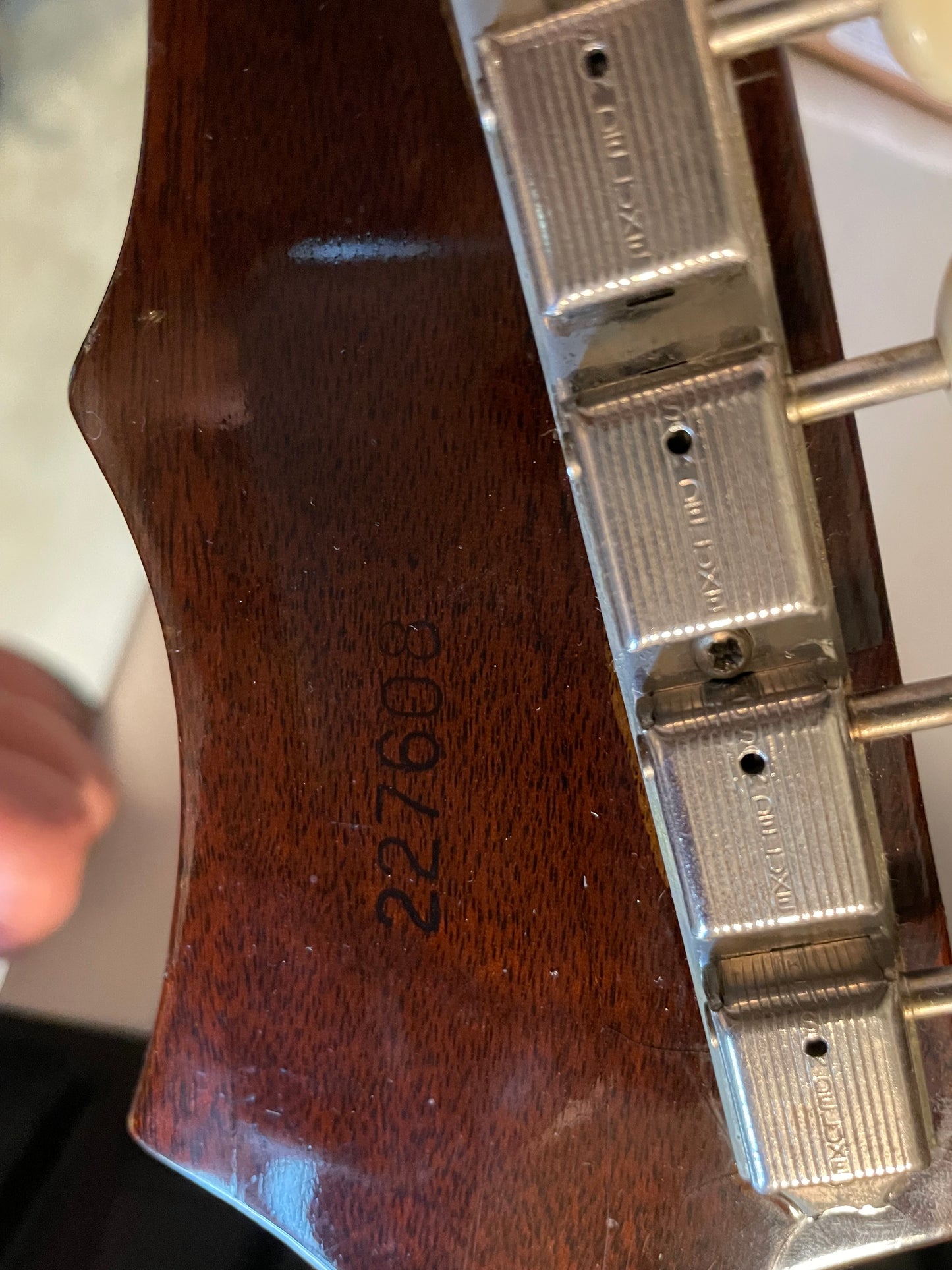 1964 Epiphone Olympic Double Sunburst "Batwing" headstock