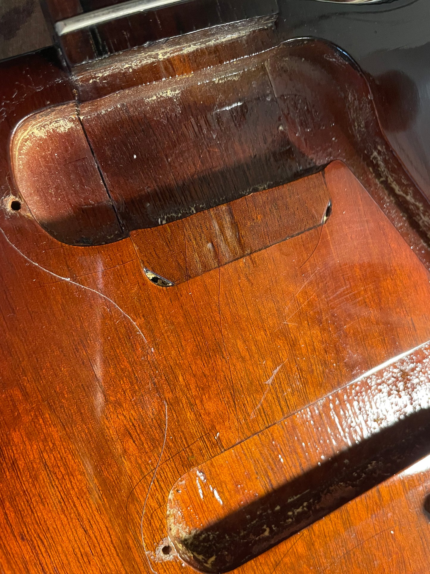 1964 Epiphone Olympic Double Sunburst "Batwing" headstock