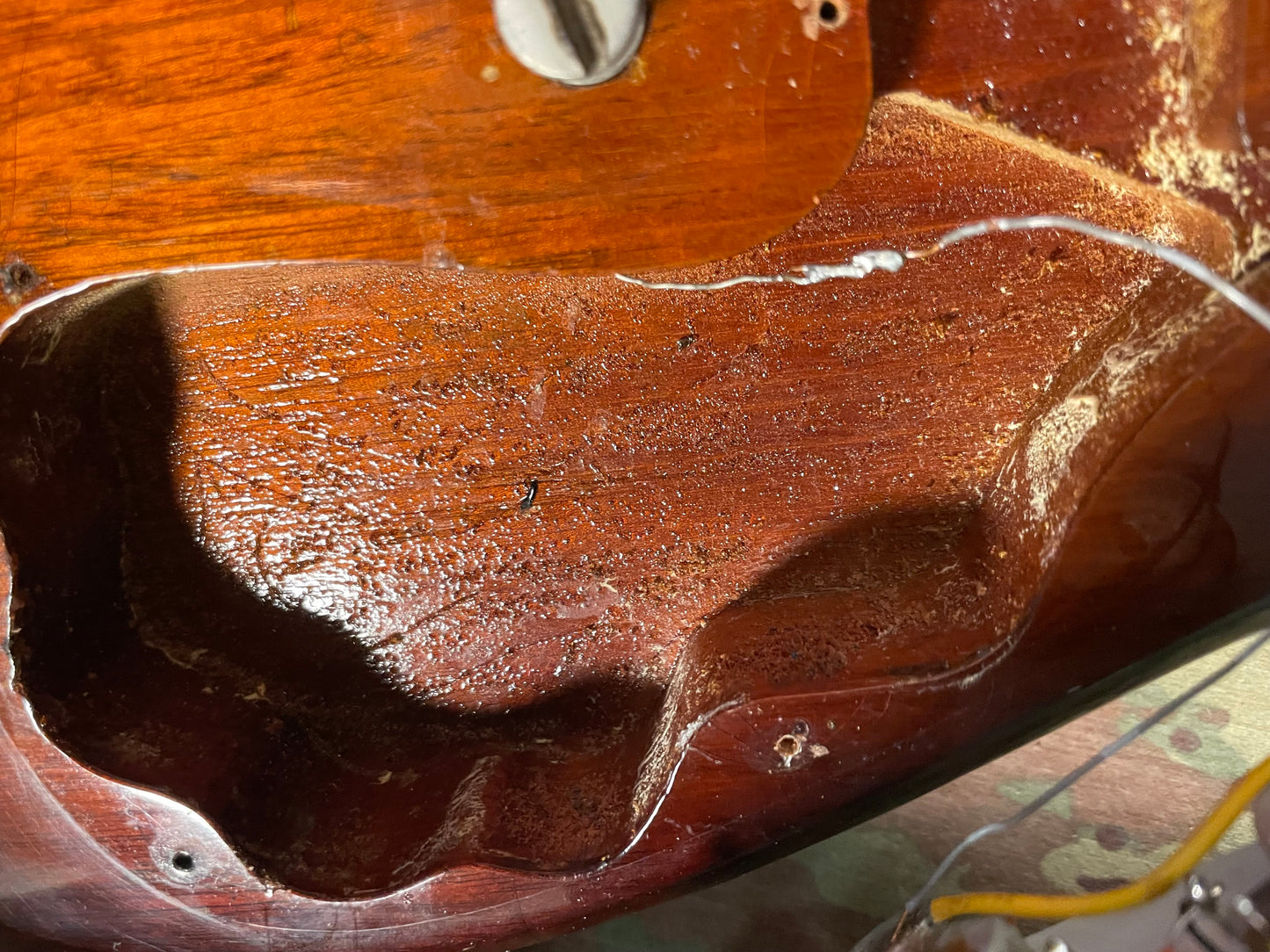 1964 Epiphone Olympic Double Sunburst "Batwing" headstock