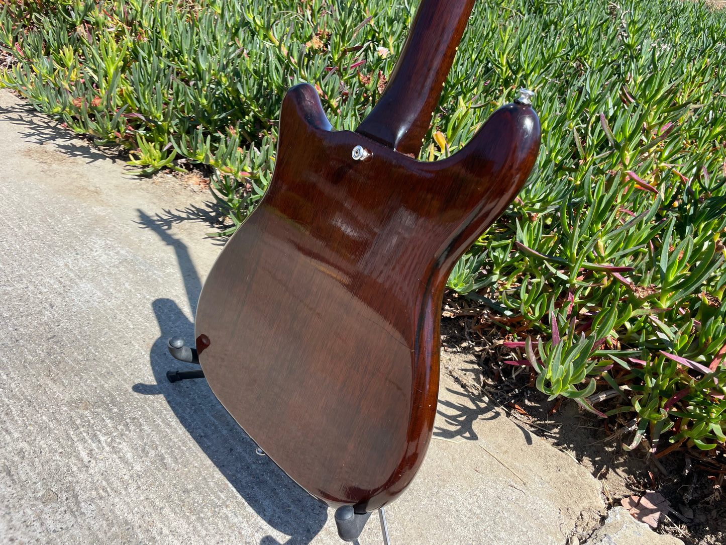 1964 Epiphone Olympic Double Sunburst "Batwing" headstock