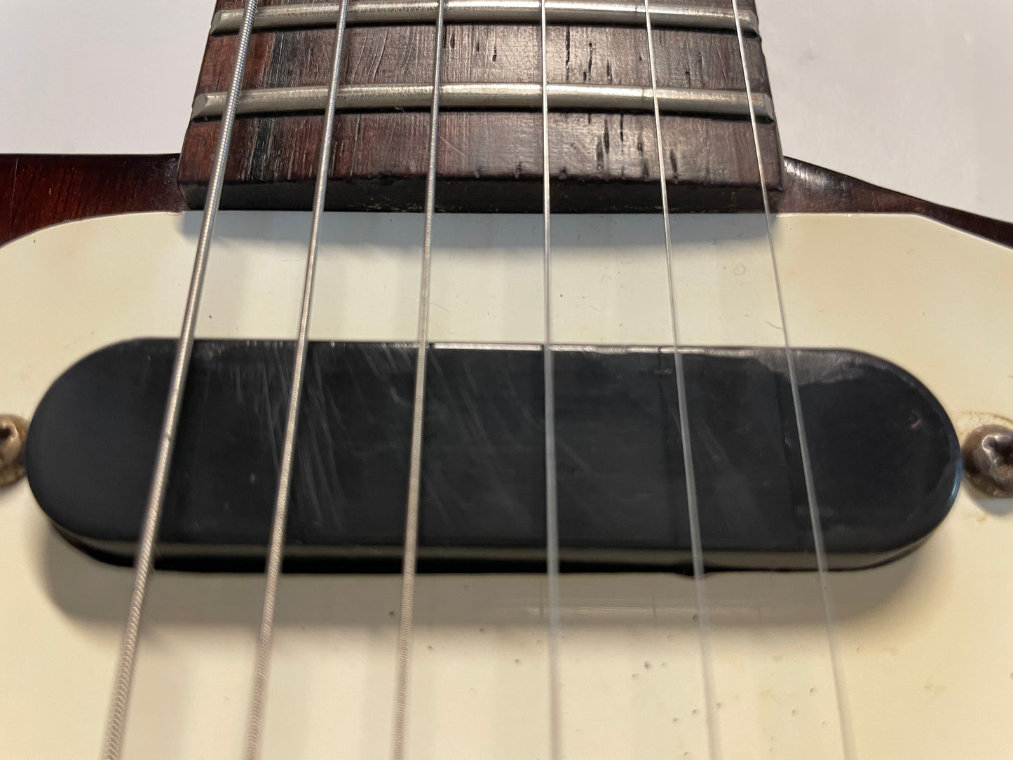 1964 Epiphone Olympic Double Sunburst "Batwing" headstock