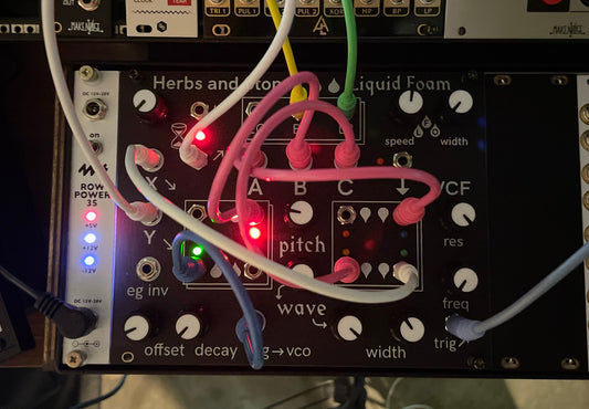 Herbs and Stones Liquid Foam (eurorack)