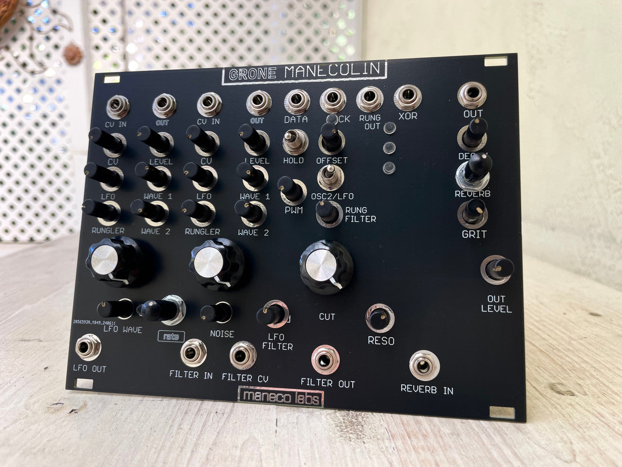 Maneco Labs GRONE MANECOLIN BLACK(eurorack)