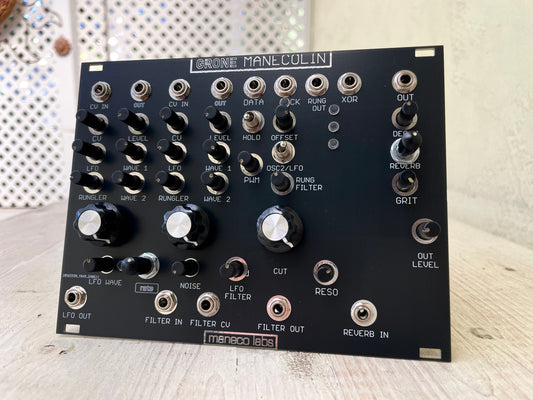 Maneco Labs GRONE MANECOLIN BLACK(eurorack)